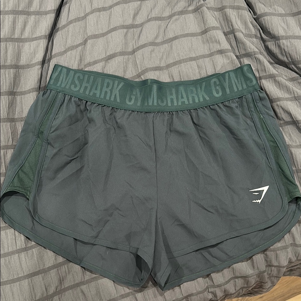 Gymshark Forest Green Workout Shorts